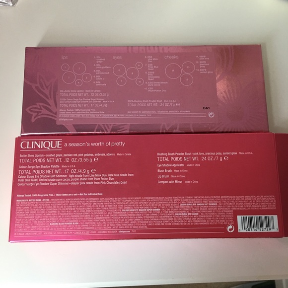 Brand New Clinique Season Worth of Pretty Palette - Picture 4 of 4